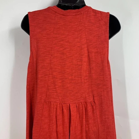 J. Jill Women's Sleeveless Cotton Modal Round‎ Neck A Line Shift Dress Size L - Picture 4 of 13